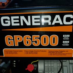 #LIKE NEW# Generac Generator Gp6500 Less Than 4 Hours Of Use  $550