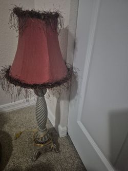 Antique Lamp Vintage Red