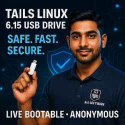 Total Privacy in a USB – TAILS Linux 6.15 Live Bootable Drive
