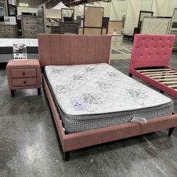 New Full Bed Frame With Mattress With Mattress 