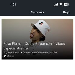 Peso Pluma Greensboro Tickets 