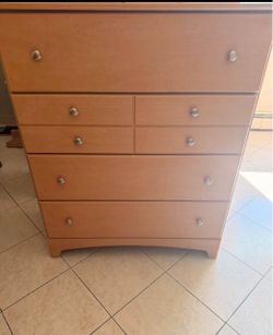 Light Brown Twin Size bedroom set