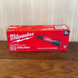 Milwaukee M12 12V Lithium-Ion Cordless 3/8 in. Ratchet (Tool-Only)