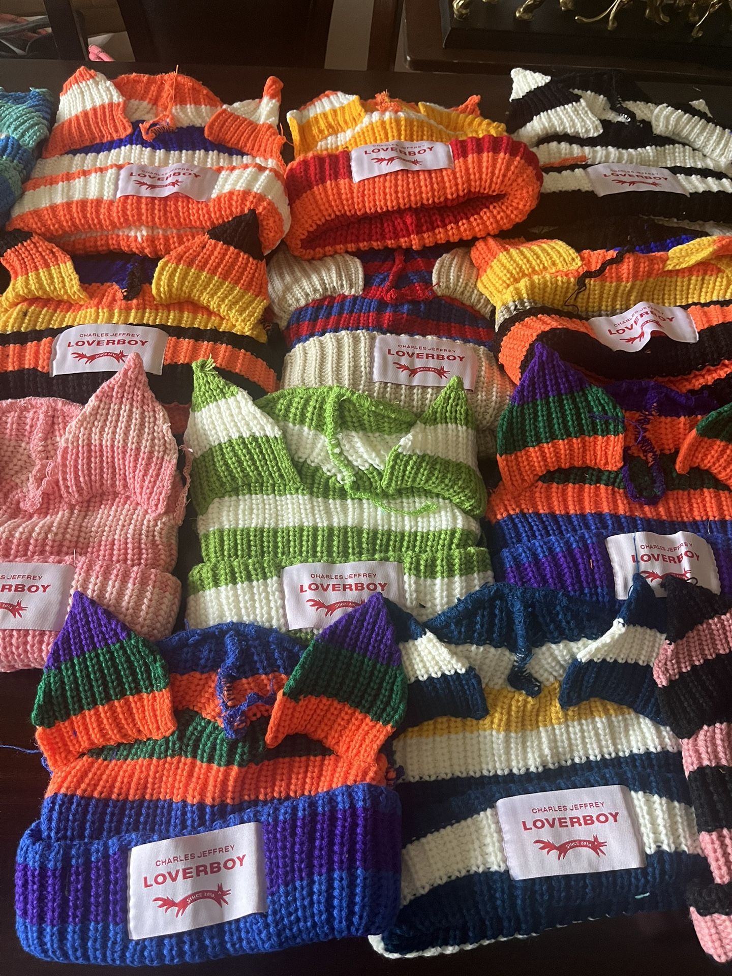 Brand New Charles Jefferey LoverBoy Beanies