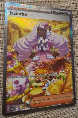 Jacinthe - 122/088 SIR Pokemon Card