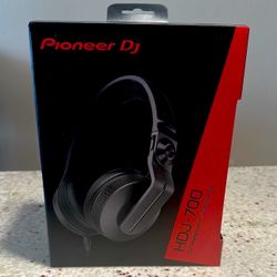 Pioneer Headphones Black HDJ-700 like new