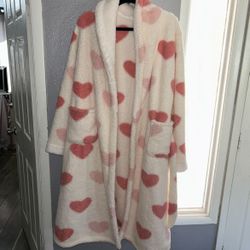 XL Women’s Hearts Robe 