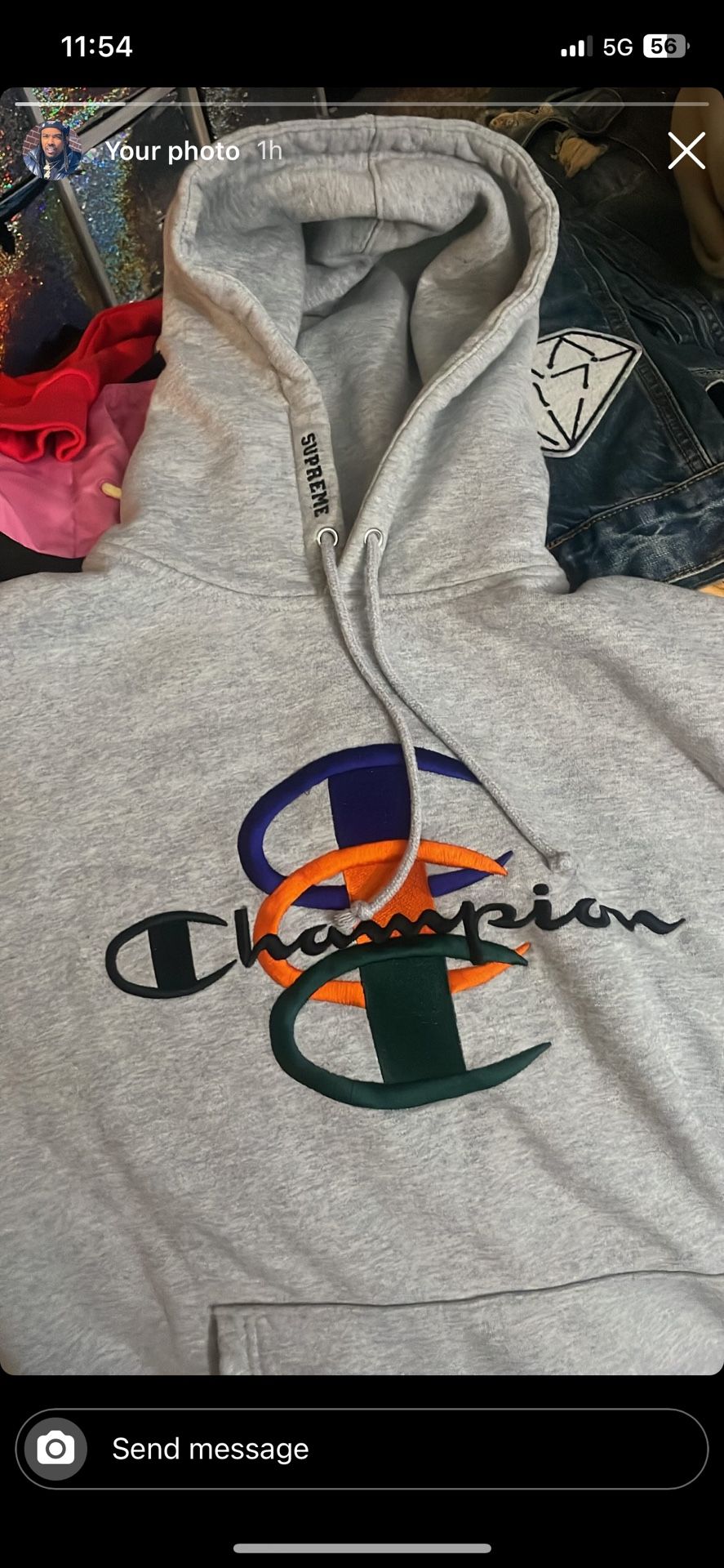 Supreme champion hoodie