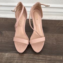 Aldo Nude Platform Heel 