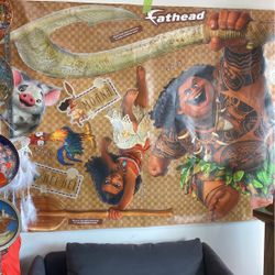 Moana Stickers Wall Decor 