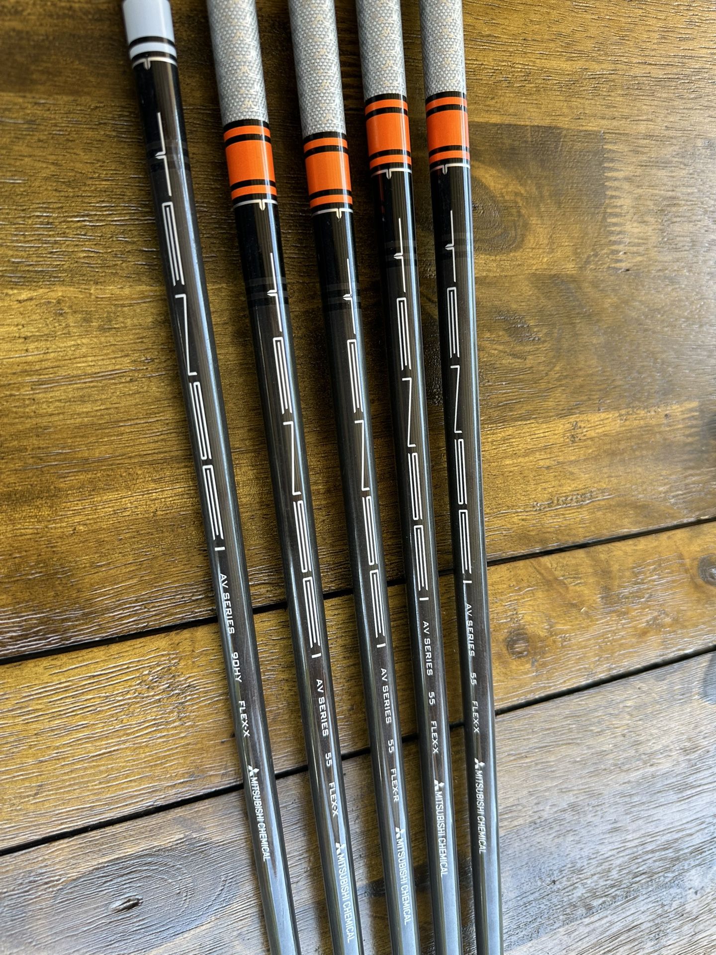 Golf shafts- Tensei - Evenflow - KBS - Cypher - Kurt Kage - Tour ad