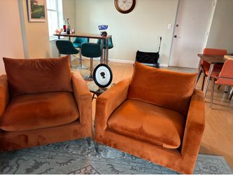 2 Sofa Chairs/ Sold together $130