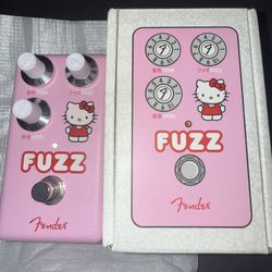 Hello Kitty Fuzz Pedal - Pink