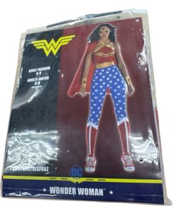 NEW DC WONDER WOMAN COSTUME 6-PIECE ADULT MEDIUM 6-8