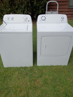 Admiral Washer and Amana Dryer Set