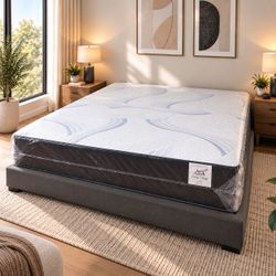 🔥 Brand New 10” King Size Mattress – Factory Direct – Same Day Pickup & Delivery Available