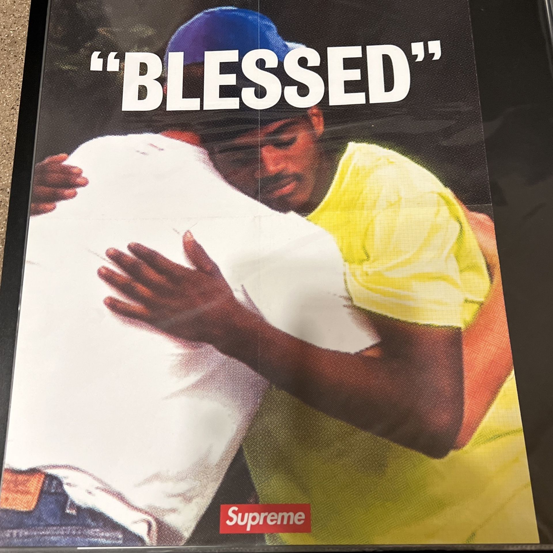 SUPREME BLESSED POSTER THRASHER MAGAZINE