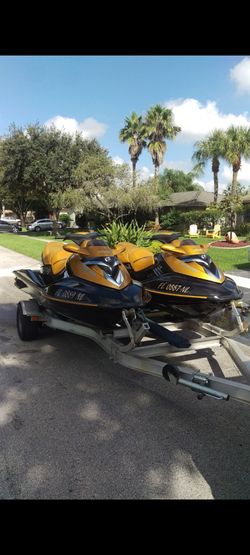 2 seadoo 2006 rxt215 supercharged
