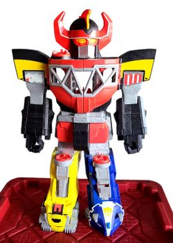 Power Ranger Morphin Megazord Fisher-Price Imaginext Large Transformer Robot