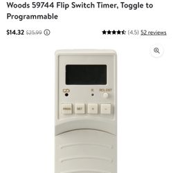 Flip Switch Programmable Timer 📦 9