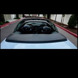 Ford Mustang Cobra Convertible Top Boot Cover Black Mustang 1(contact info removed)