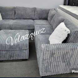 ✅️✅️4-Piece Sectional Set W/ Ottoman✅️✅️