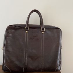 Persaman New York -Made In Italy Leather Briefcase Bag