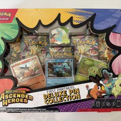 Ascended Heroes First Partners Deluxe Pin Collection - ME: Ascended Heroes (ASC)