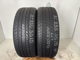 2 tires 235 55 18 Continental Procontact gx run flat