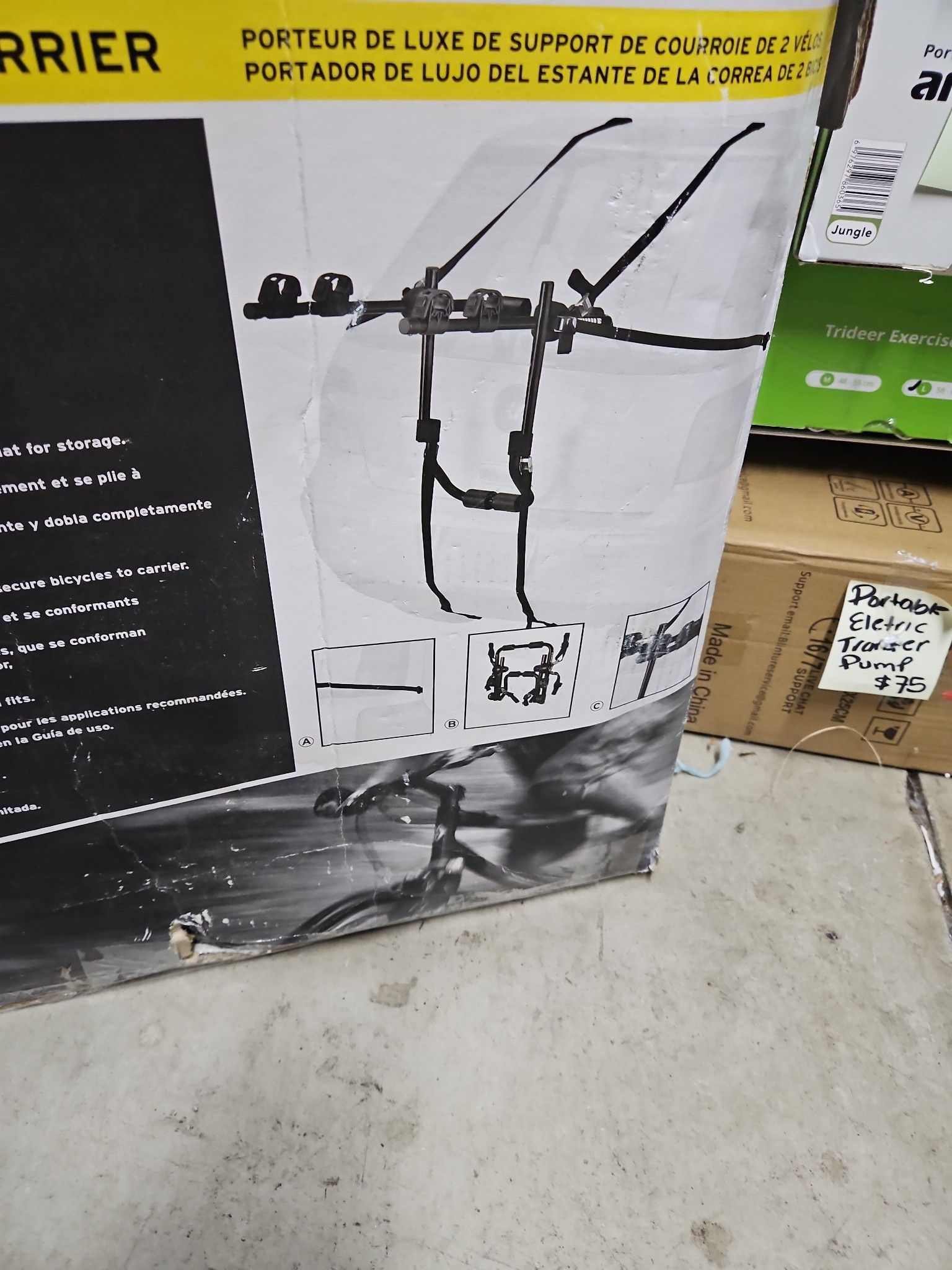 Thule. 2 Bike Straps Rack Carrier