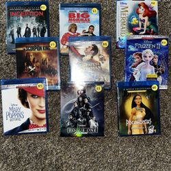 Blue Ray Movies - Prices vary 