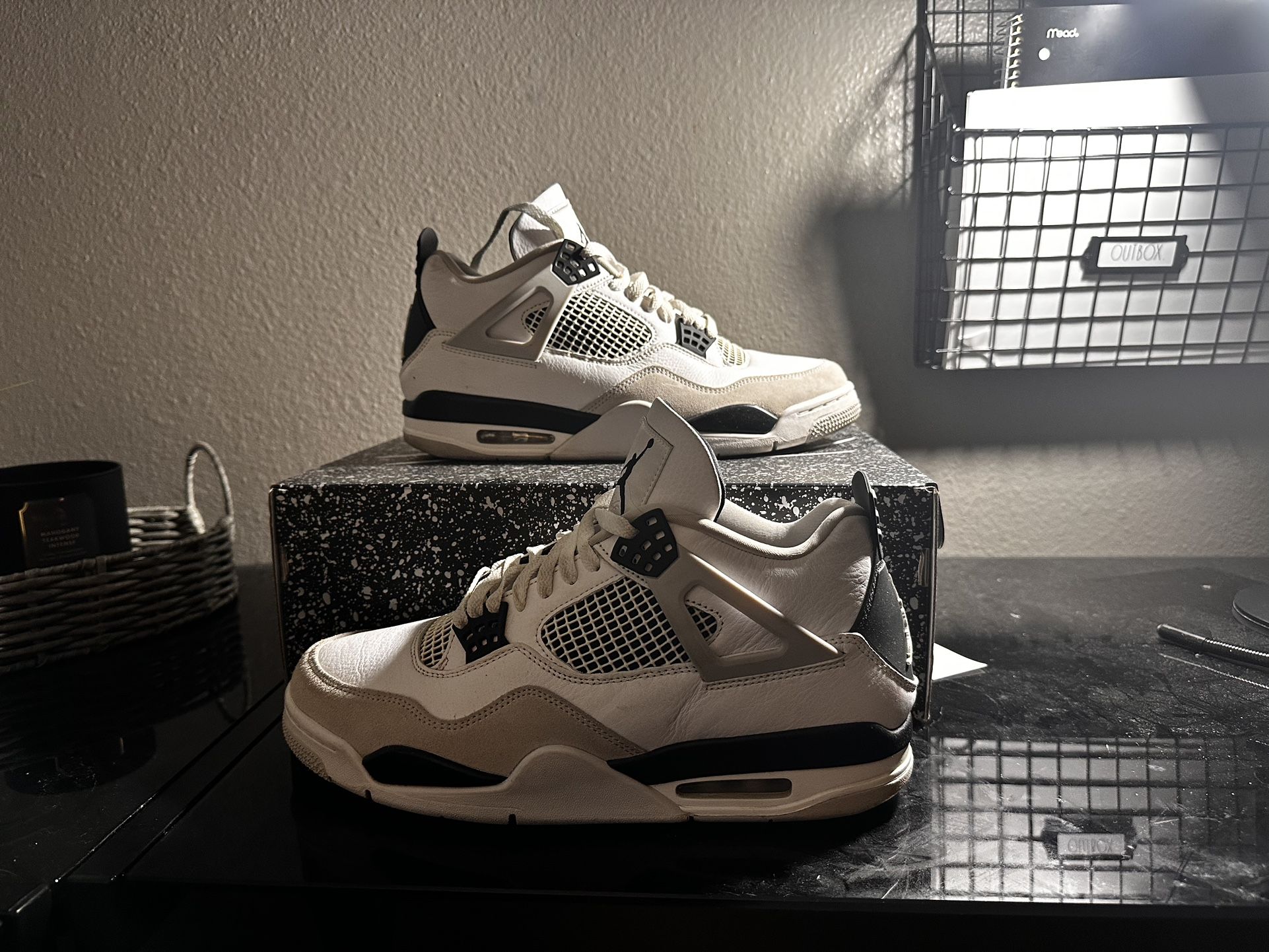 Jordan 4 Military Blacks Size 11