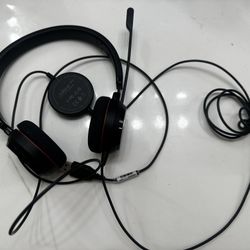 Jabra Evolve 20 UC Wired Headset, Stereo Professional Telephone Headphones for Greater Productivity, Superior Sound for Calls and Music, USB Connectio