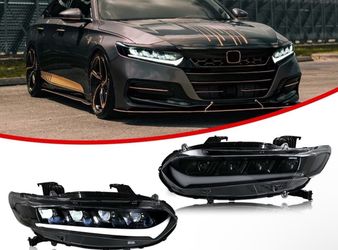 Honda Accord 2018-2022 10th Car Head Light Auto DRL Headlights Head Lamp