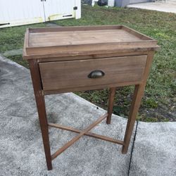 Solid Wood Table 23 X 16 X 30