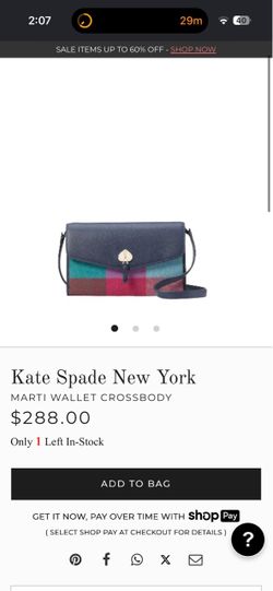 Kate Spade Marti Wallet Crossbody Bag