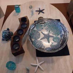 Box Of Beach Decor 