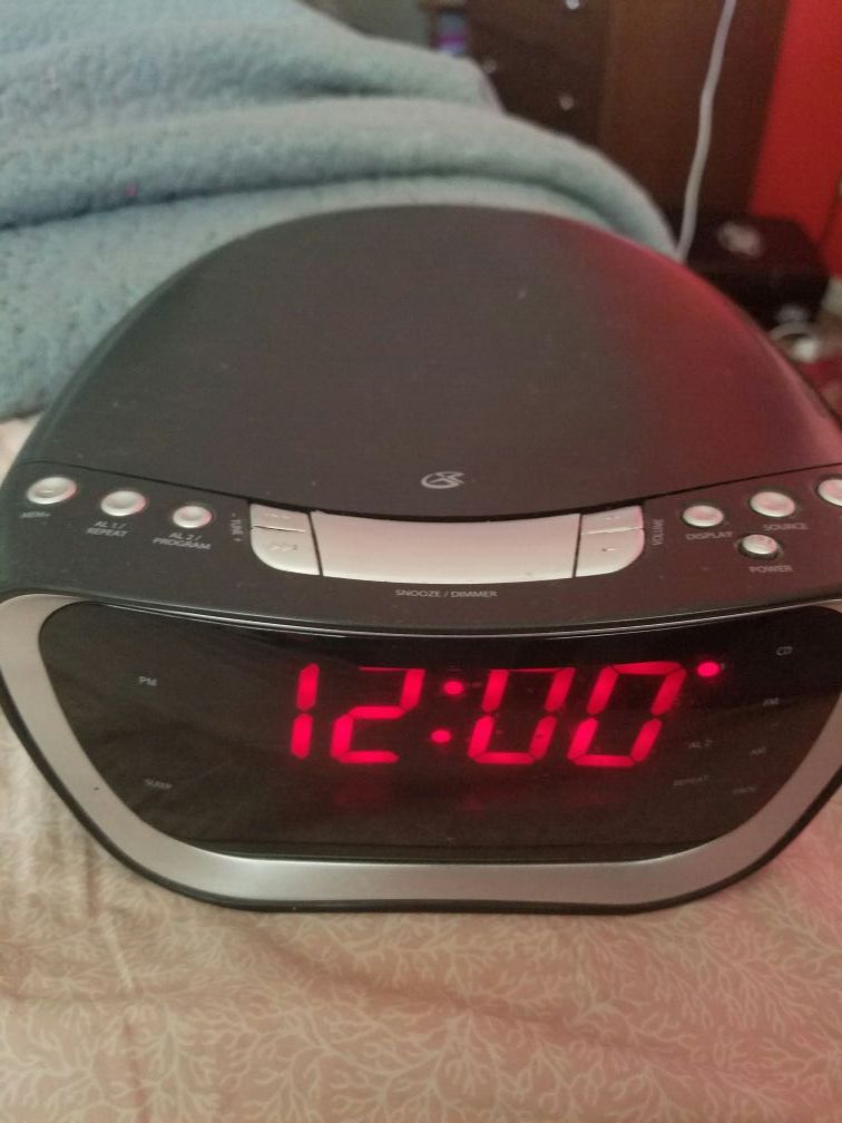 Radio, cd, clock, Alarm