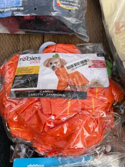 Rubie's Pets Carrot Dog Costume Large