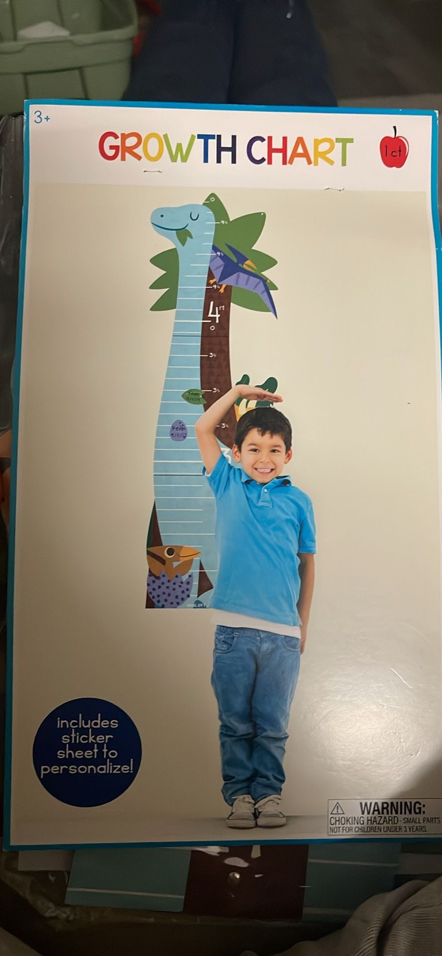 Dinosaur Growth Chart