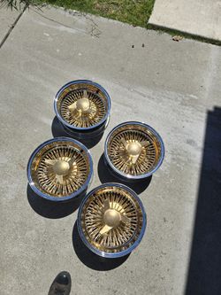 13in DAYTON WIRE WHEELS