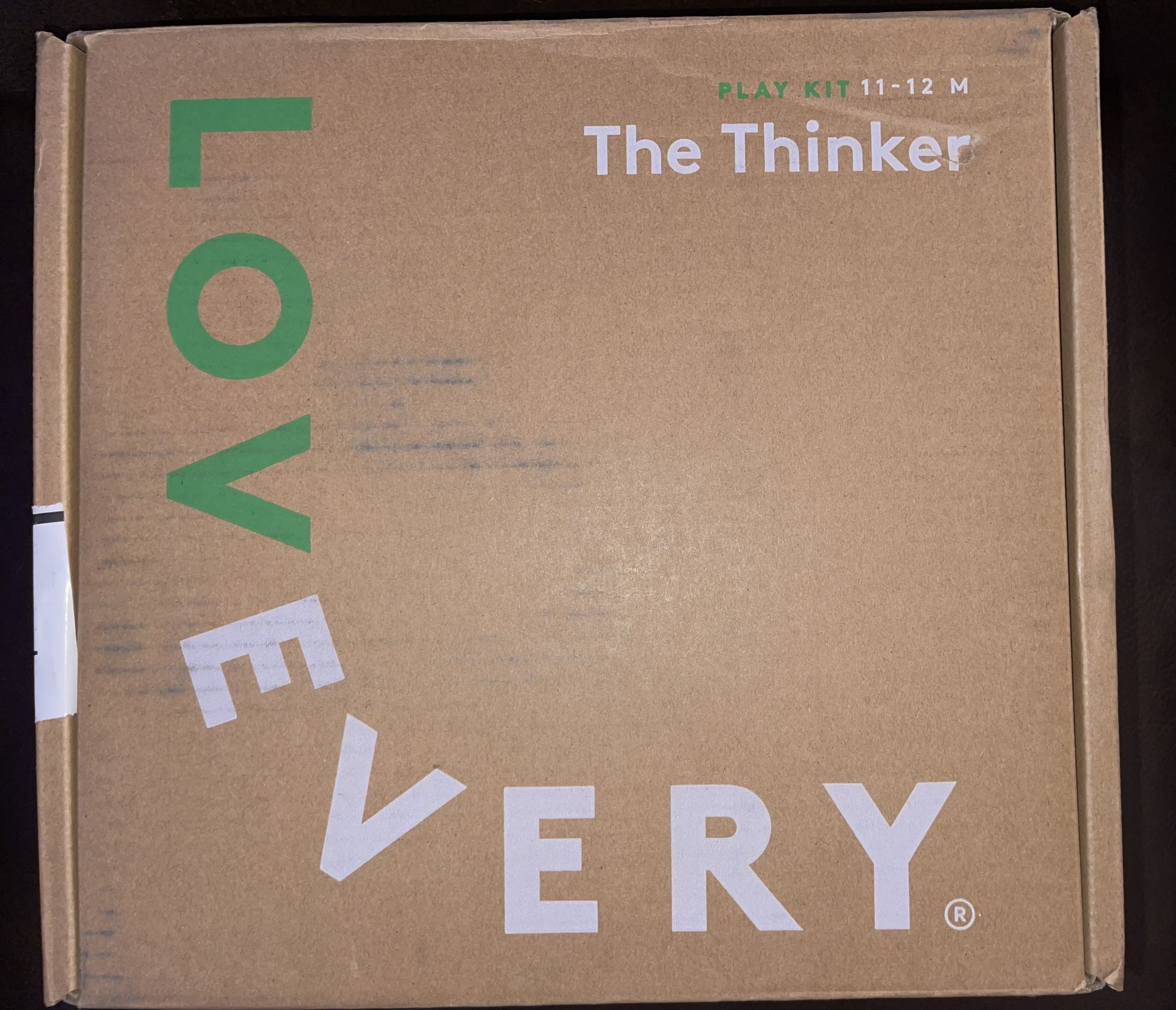 Lovevery The Thinker Play Kit Months 11-12