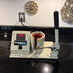 Imprintables Mug Thermal Transfer Press for Transferring Wrapped Images onto Mugs
