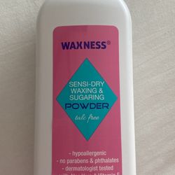 WAXNESS - SENSI-DRY WAXING & SUGARING POWDER TALC FREE 22 oz 
