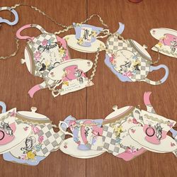 Alice In Wonderland Garland