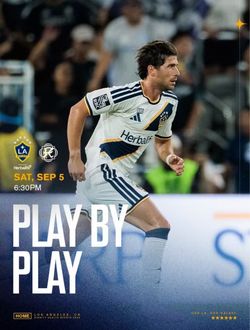 La Galaxy vs New England revolution Saturday @6:30 pm