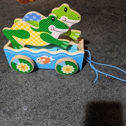 Young Kids Friendly Pull Frog Toy