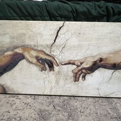 Portrait: The Creation Of Adam (34 x 17)