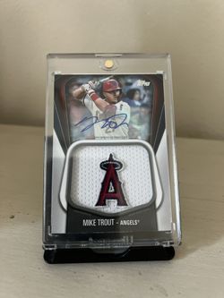 Mike Trout Autograph Card