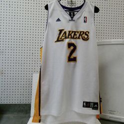 Adidas Authentic Los Angeles Lakers Derek Fisher #2 Jersey Mens XL